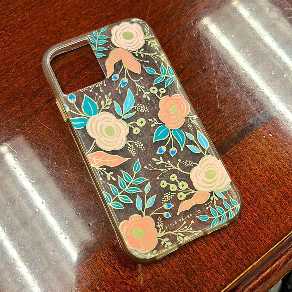 Rifle Paper Co. iPhone 11 Clear Colette Case